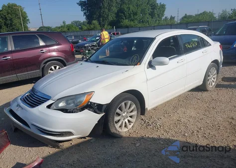 2012 Chrysler 200 Touring из США, поврежденный, VIN 1C3CCBBBXCN160297